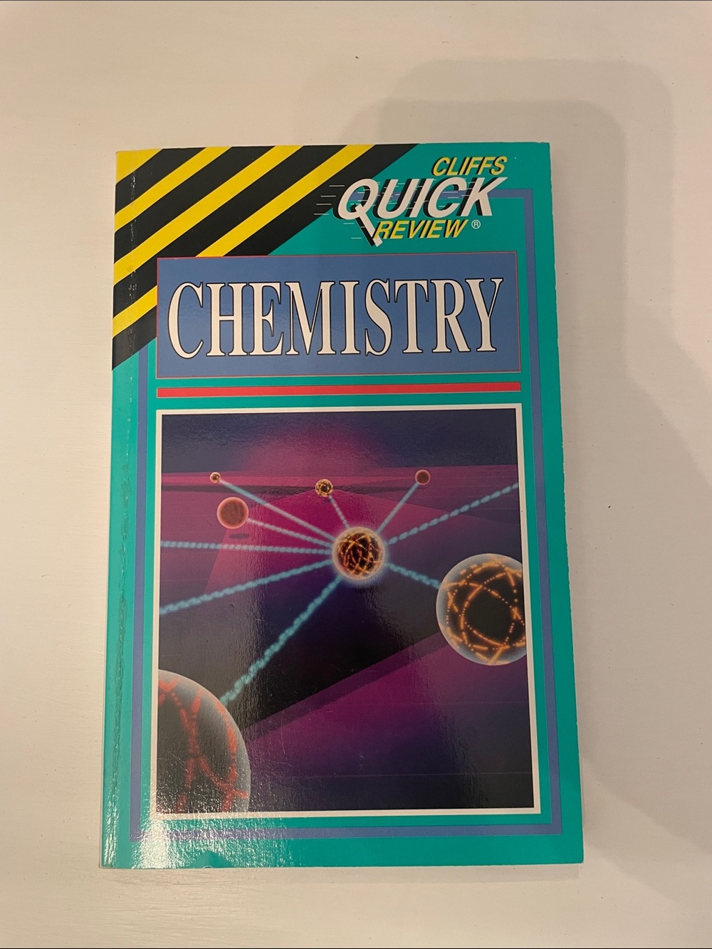 Cliffs Quick Review Chemistry Study Guide - Teal Cover
